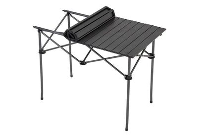 120 cm Portable Folding Camping Table – Roll-Up Outdoor Cooking & Picnic Table ECOTREK