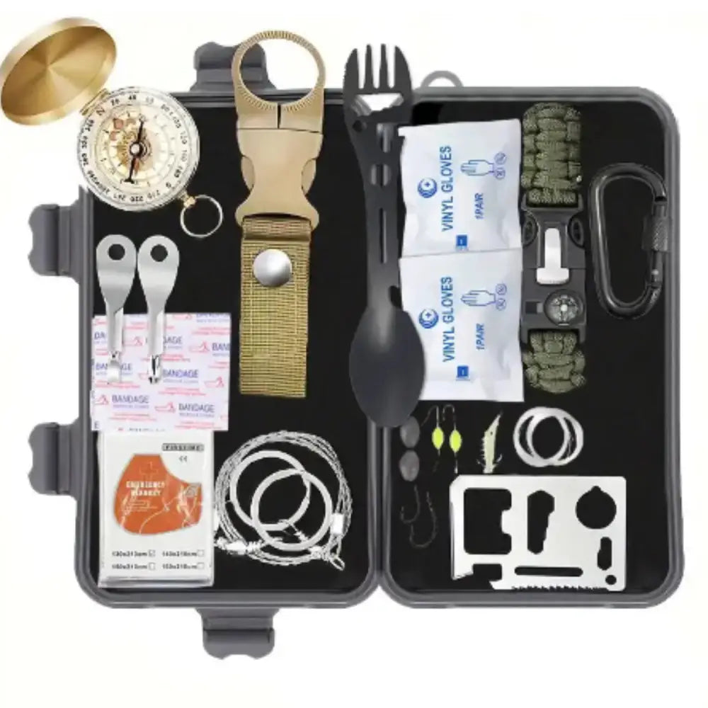 All-in-One Survival Kit – Tactical Tools for Hiking & Emergencies Habicare
