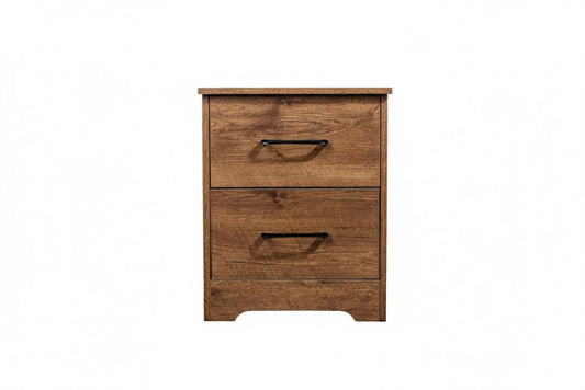 'Althea' Walnut Color BedSide Table sue-e furniture