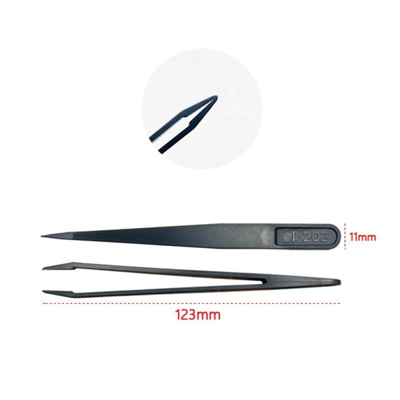 Anti-static Plastic Tweezers (8 piece) That Watch Shop