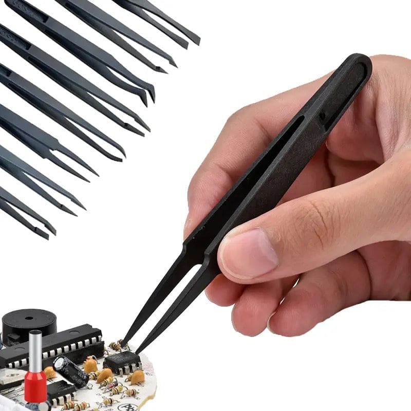 Anti-static Plastic Tweezers (8 piece) That Watch Shop