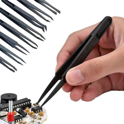 Anti-static Plastic Tweezers (8 piece) That Watch Shop