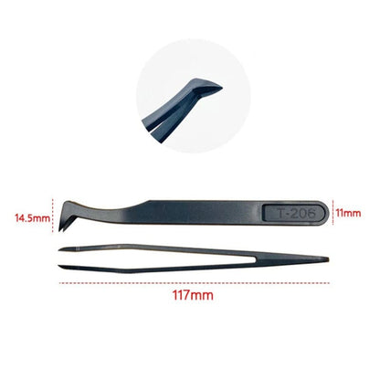 Anti-static Plastic Tweezers (8 piece) That Watch Shop