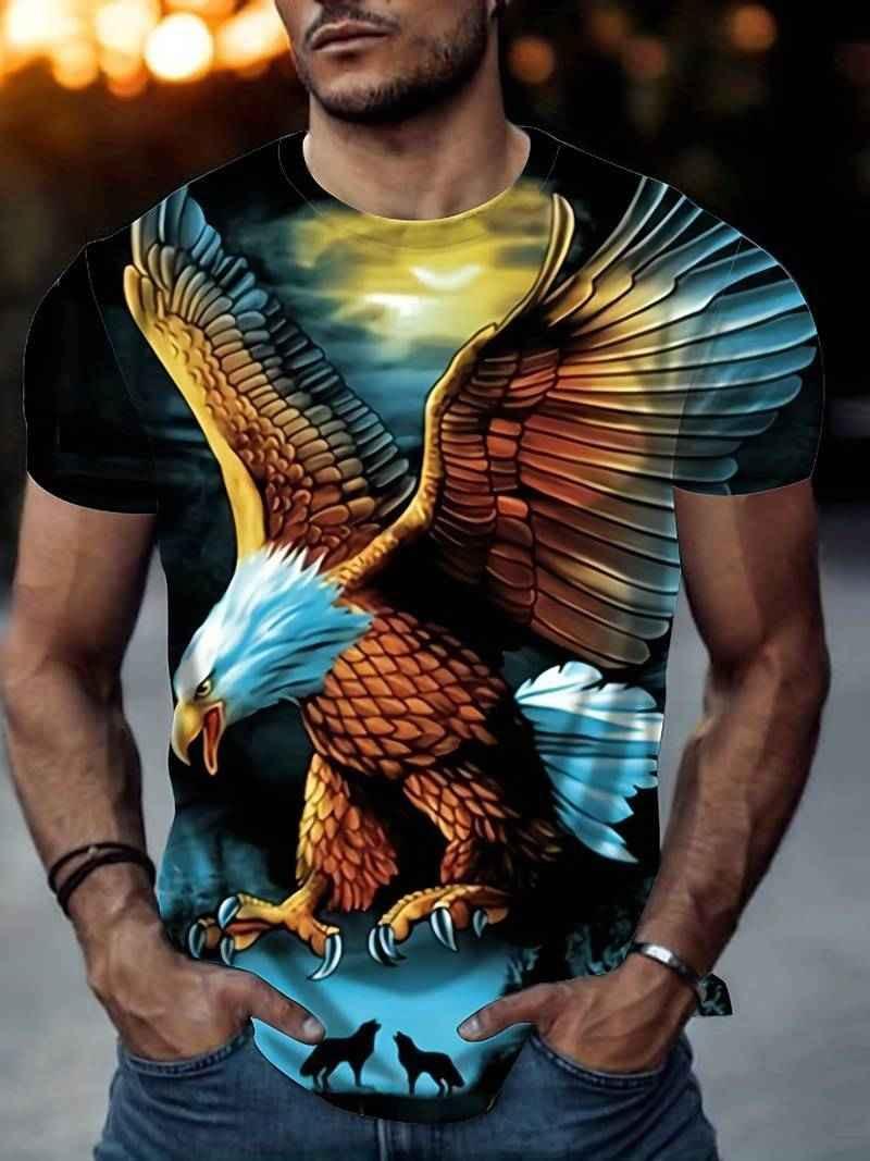 Apex Eagle Statement Tee for Men