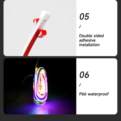 APP-Controlled LED Car Hood Light Strip (12V) Habicare