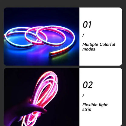 APP-Controlled LED Car Hood Light Strip (12V) Habicare