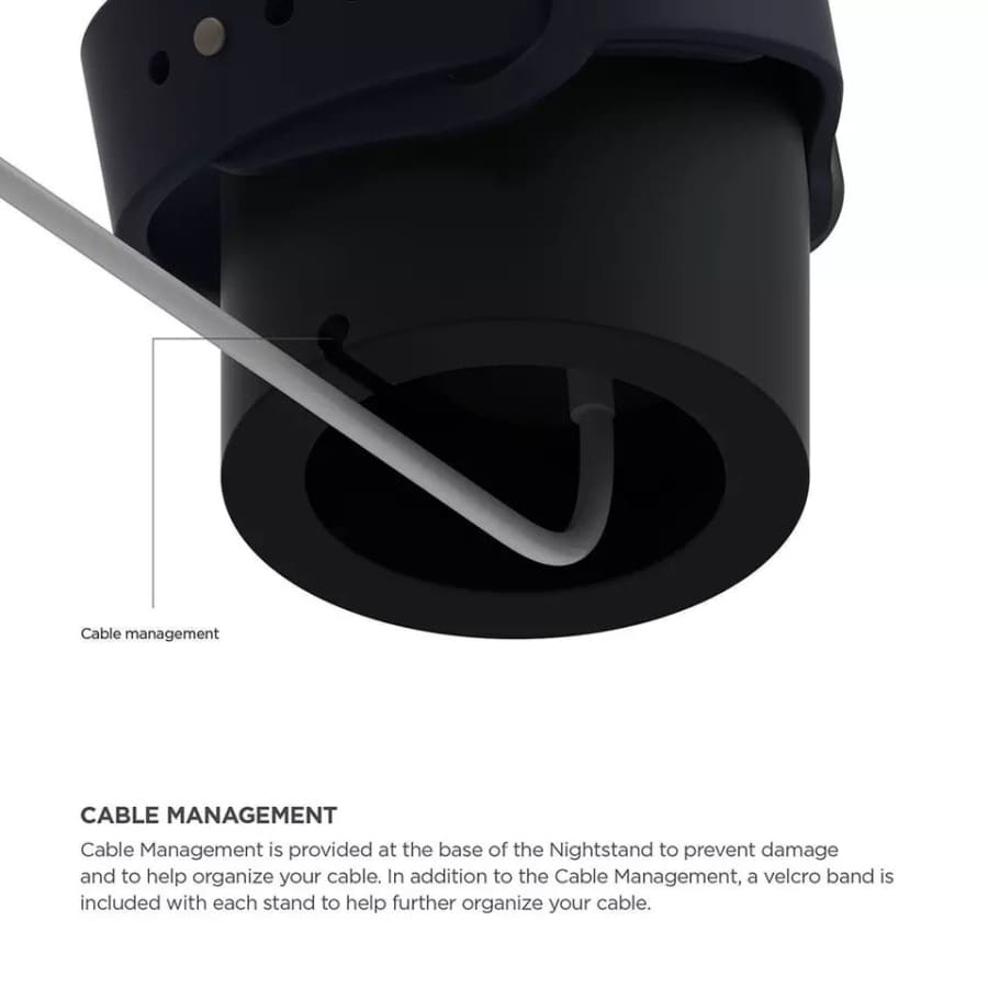 Apple Watch charging stand by That Watch Shop in six colors, designed to hold and charge Apple Watches neatly and securely.