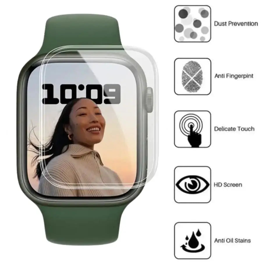 Screen Protectors for Apple Watch Series SE (40mm) (Pack of 5) Habicare