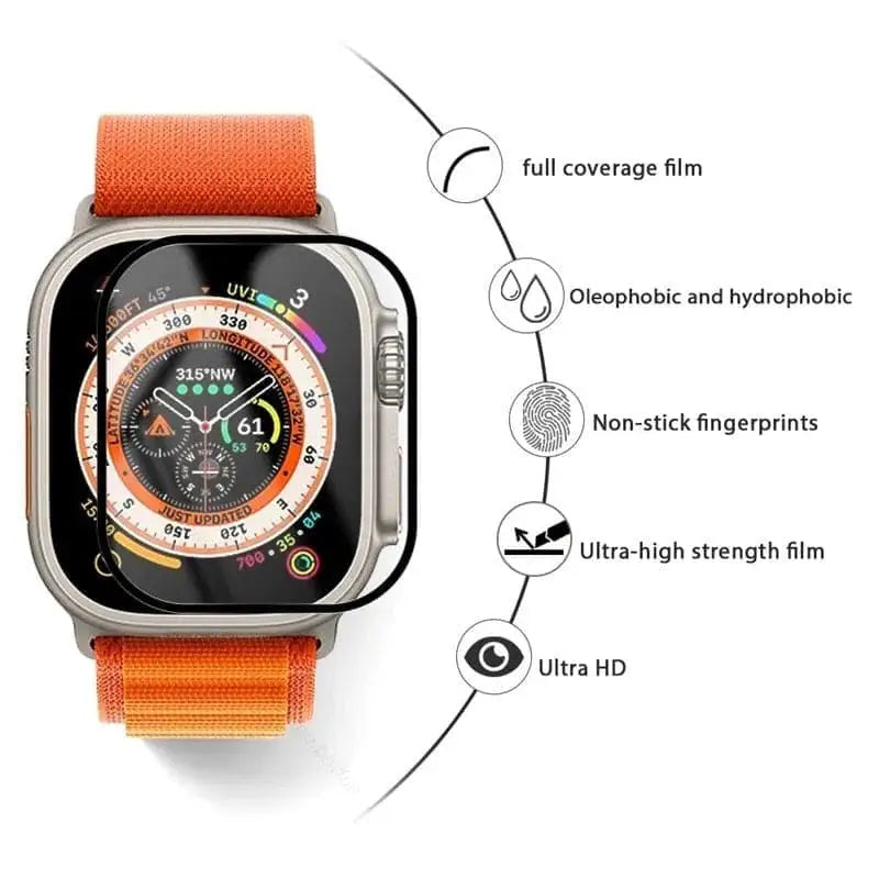 Screen Protectors for Apple Watch Ultra 2 (Pack of 5) Habicare