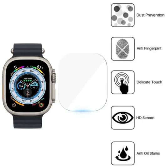Screen Protectors for Apple Watch Ultra (49mm) (Pack of 5) Habicare