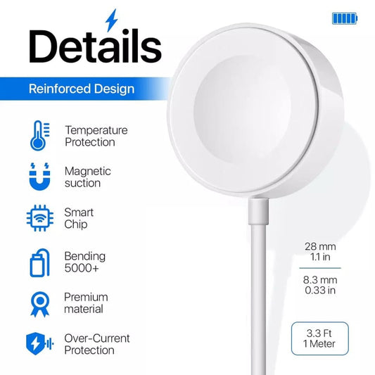 Type C Wireless Charger for Apple Watch (White) That Watch Shop