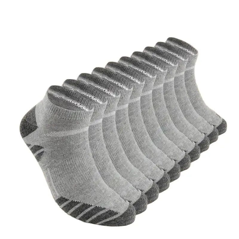 Athletic Ankle Socks – Cushioned Cotton, 1/10/20 Pairs (Unisex) Habicare