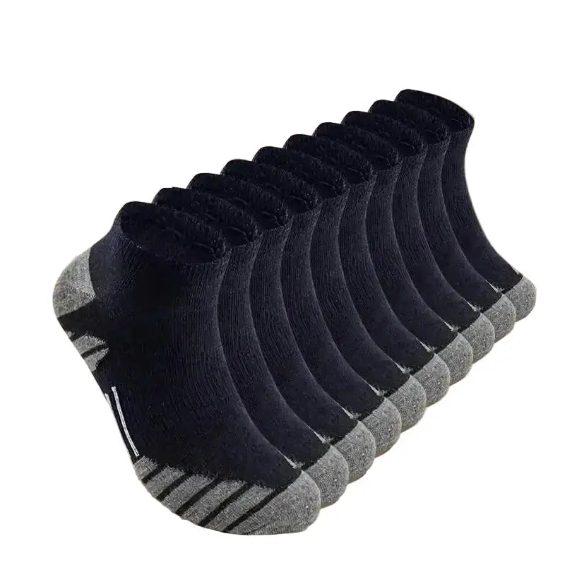 Athletic Ankle Socks – Cushioned Cotton, 1/10/20 Pairs (Unisex) Habicare