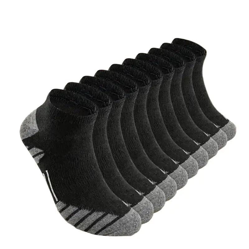 Athletic Ankle Socks – Cushioned Cotton, 1/10/20 Pairs (Unisex) Habicare