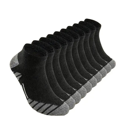 Athletic Ankle Socks – Cushioned Cotton, 1/10/20 Pairs (Unisex) Habicare