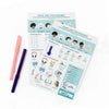 Emotional Warriors Notepad for Kids Ages 5-12 to Understand Feelings