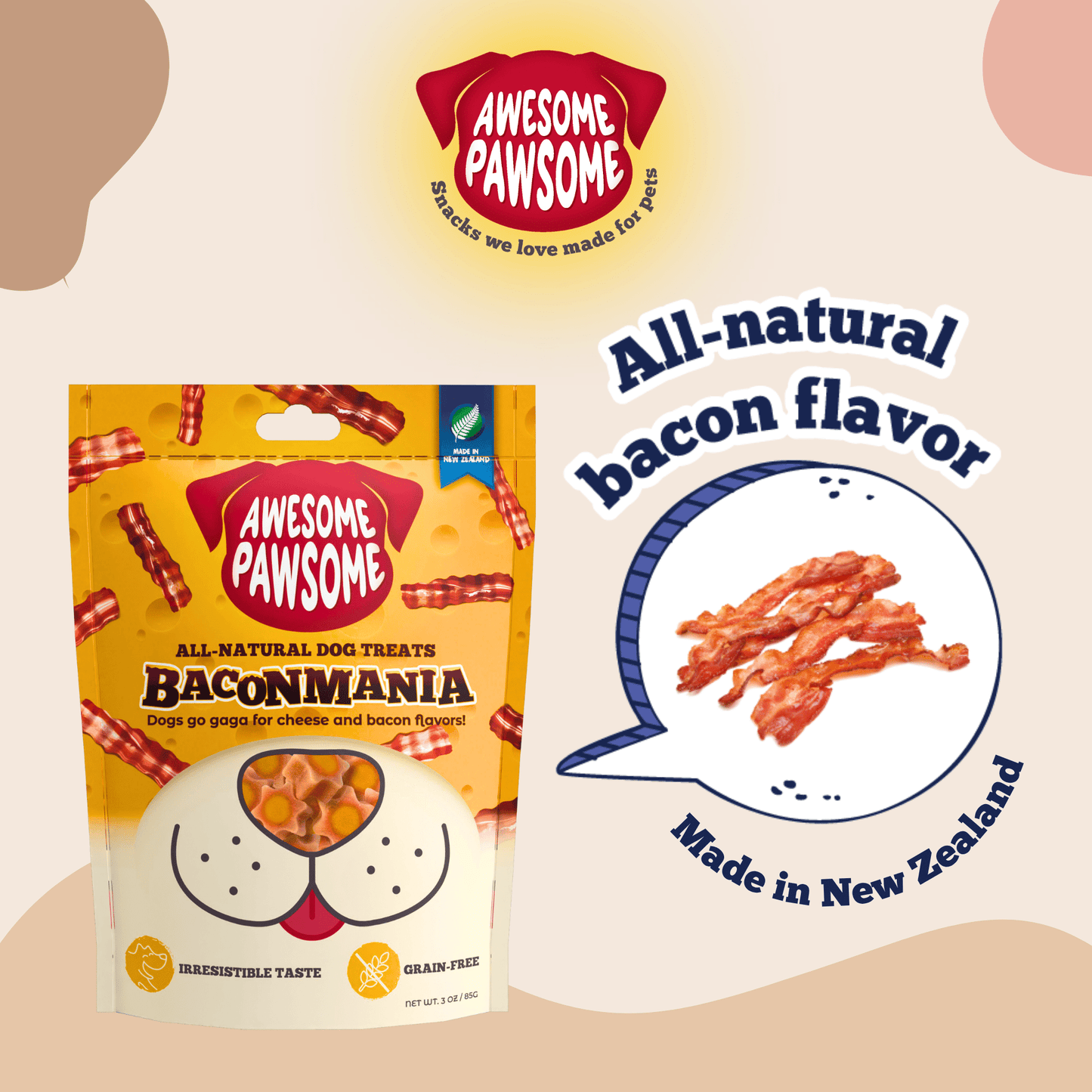 Awesome Pawsome Grain-Free Dog Treats