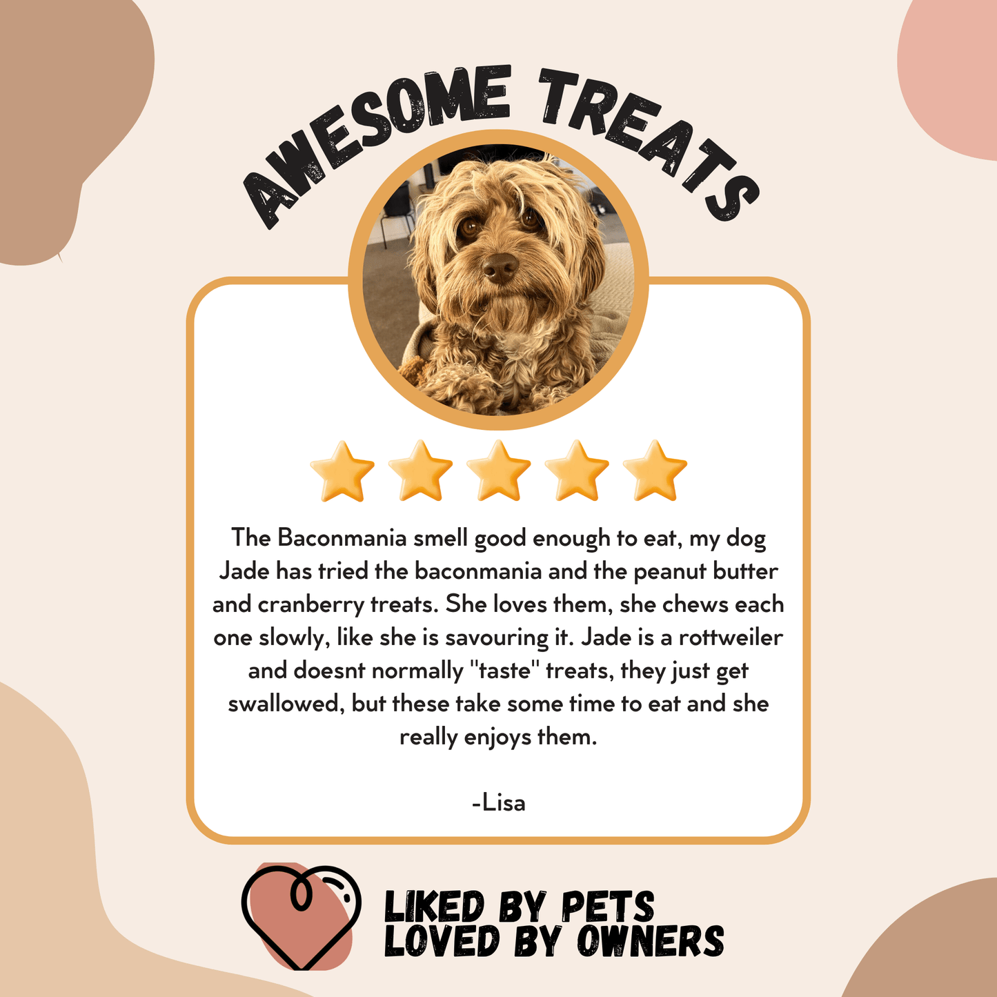 Awesome Pawsome Grain-Free Dog Treats