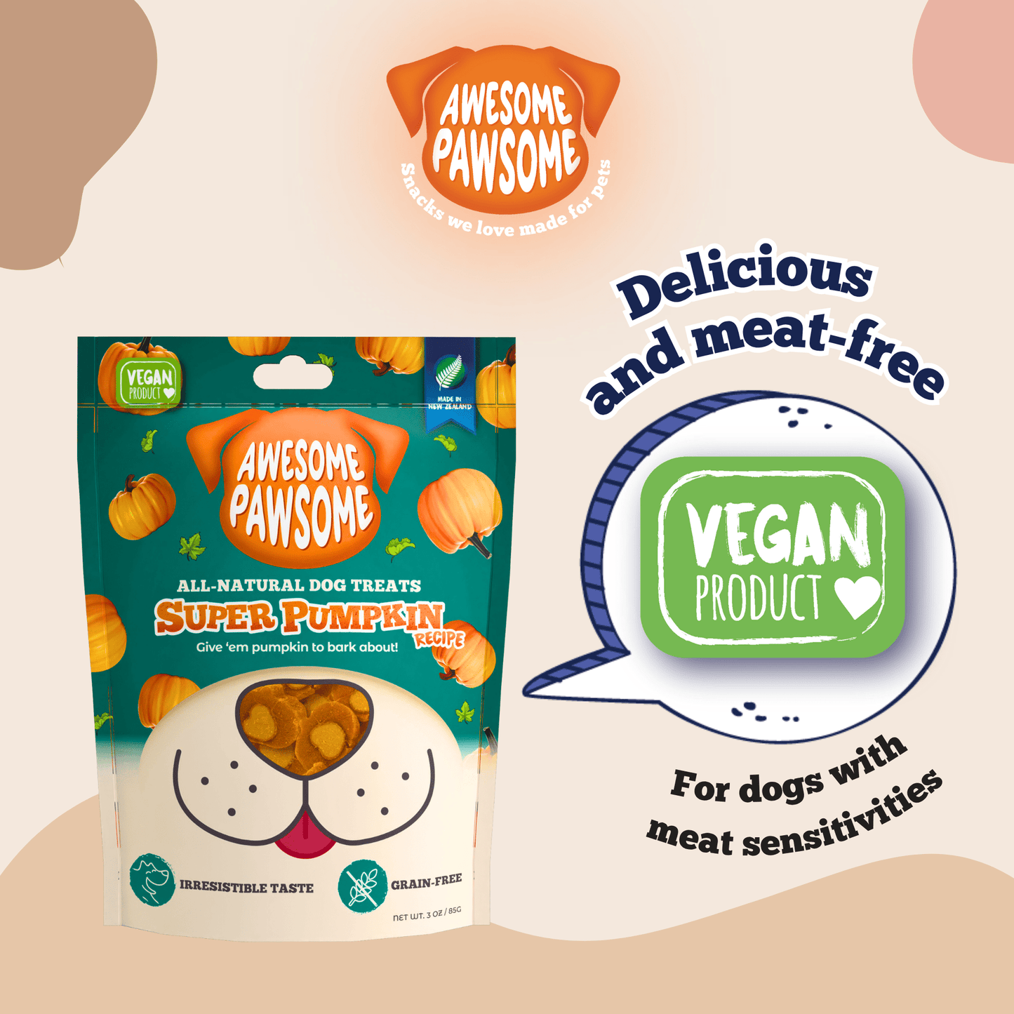 Awesome Pawsome Grain-Free Dog Treats