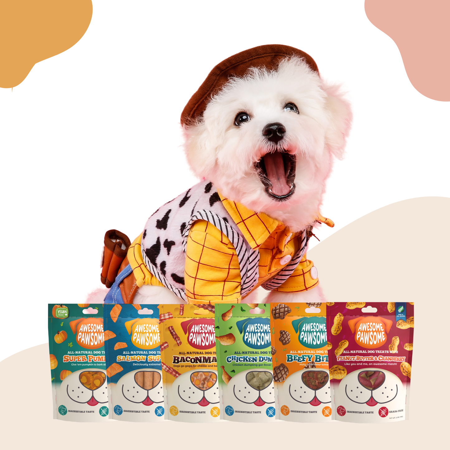Awesome Pawsome Grain-Free Dog Treats