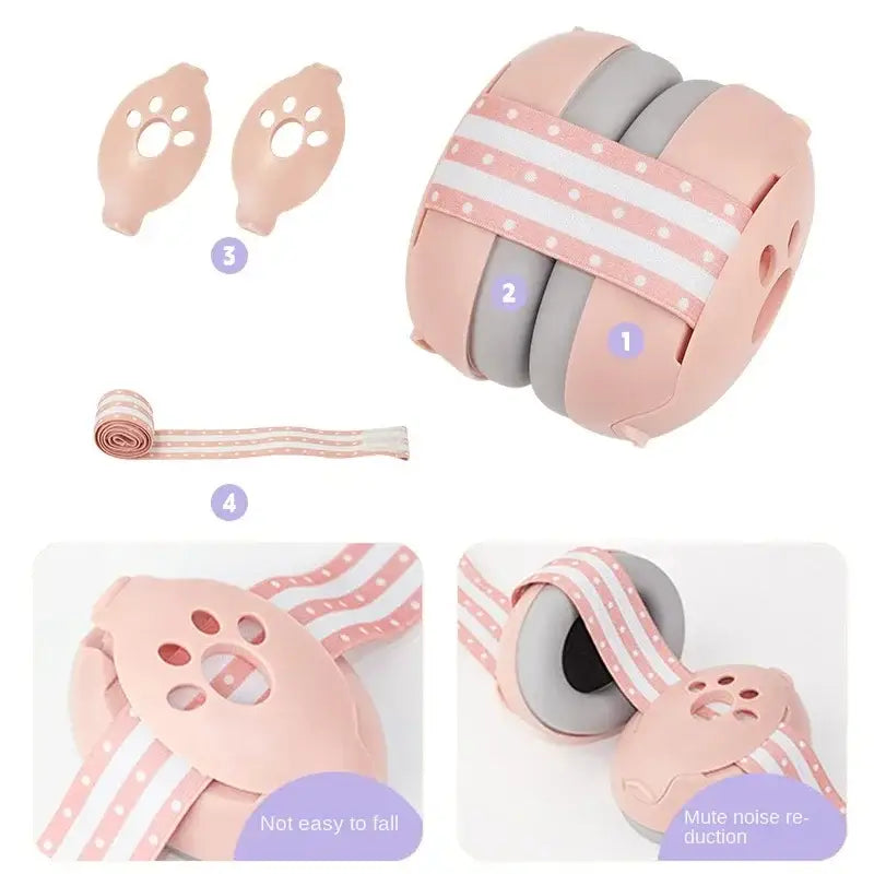 Baby Noise Reduction Earmuffs (various colours available) Habicare