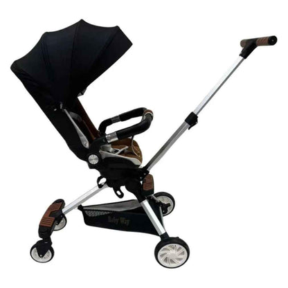 Baby Way NZ Urban Rider 2-Way Stroller, compact convertible stroller with adjustable seating for versatile urban outings.