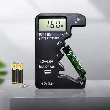 Battery Tester (Button Cell, AA, AAA, C, D, 9V, 14500, 16340) That Watch Shop