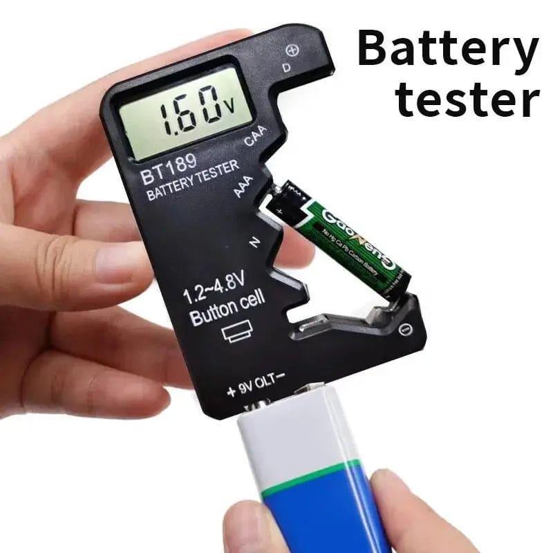 Battery Tester (Button Cell, AA, AAA, C, D, 9V, 14500, 16340) That Watch Shop