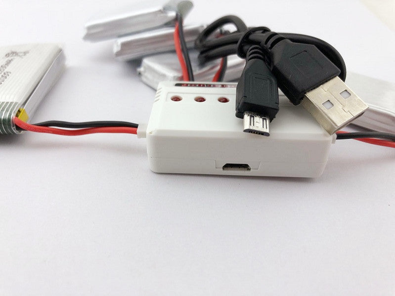 6 in 1 3.7V USB Charger for Drone dealonline.co.nz