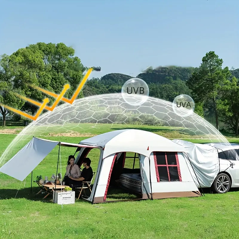 SUV Tailgate Car Tent – Quick Setup & All-Weather Outdoor Shelter ECOTREK