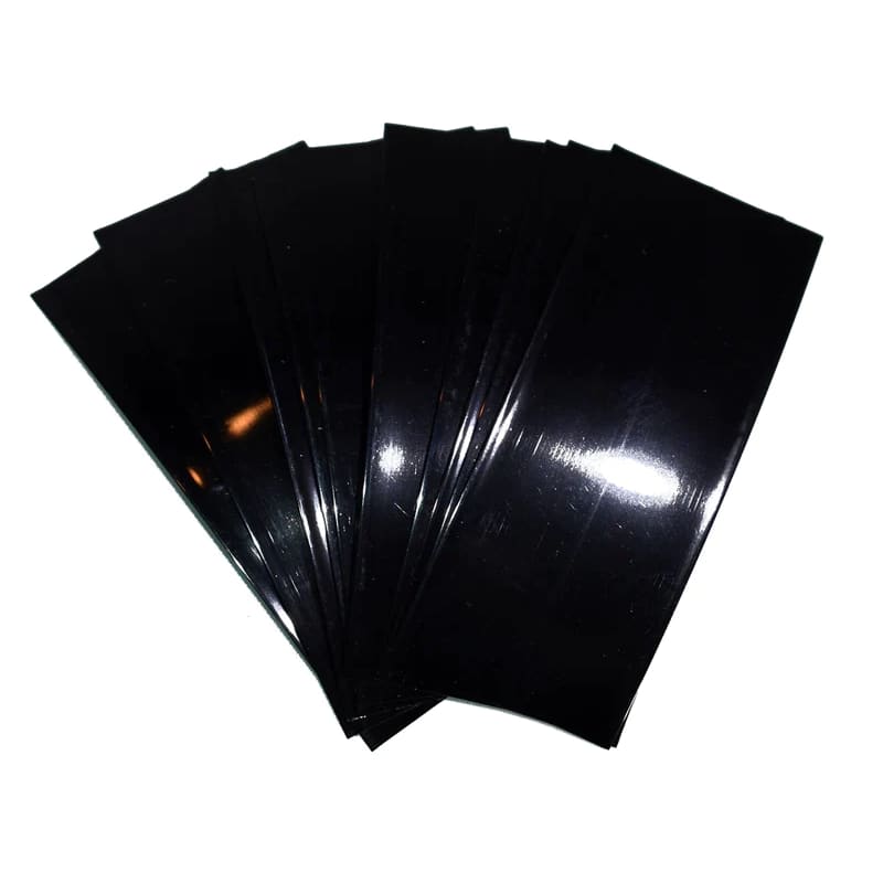 Black 18650 Battery Wraps (pack of 50) That Watch Shop