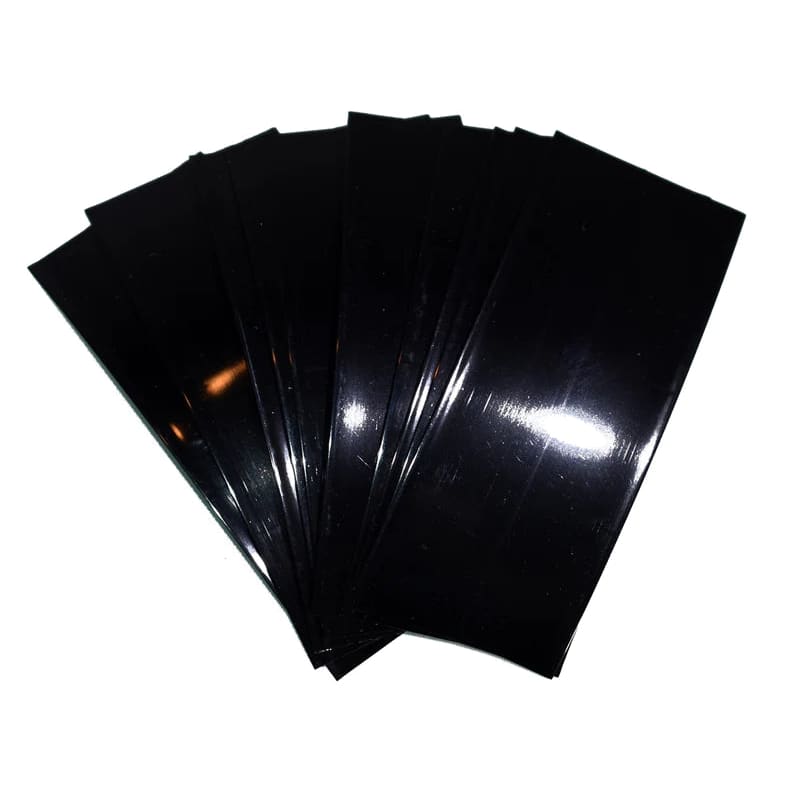 Black 21700 Battery Wraps (Pack of 50) That Watch Shop