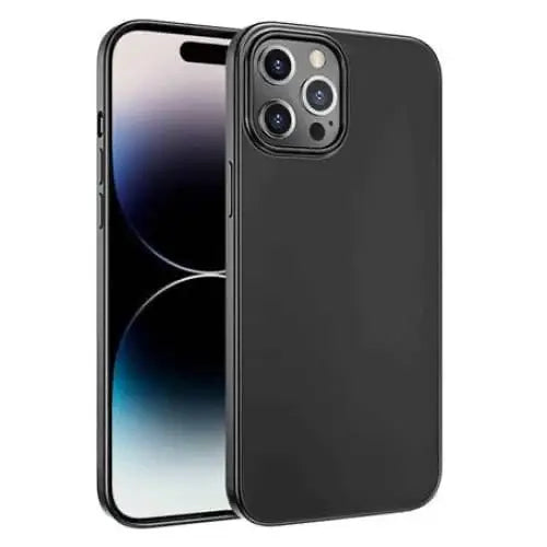 Black Silicone iPhone Case (All iPhone Models) Habicare