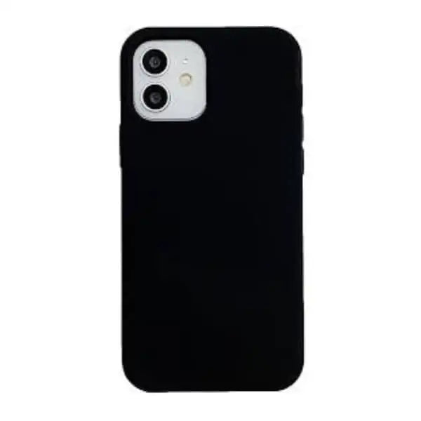 Black Silicone iPhone Case (All iPhone Models) Habicare