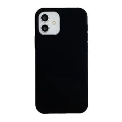 Black Silicone iPhone Case (All iPhone Models) Habicare