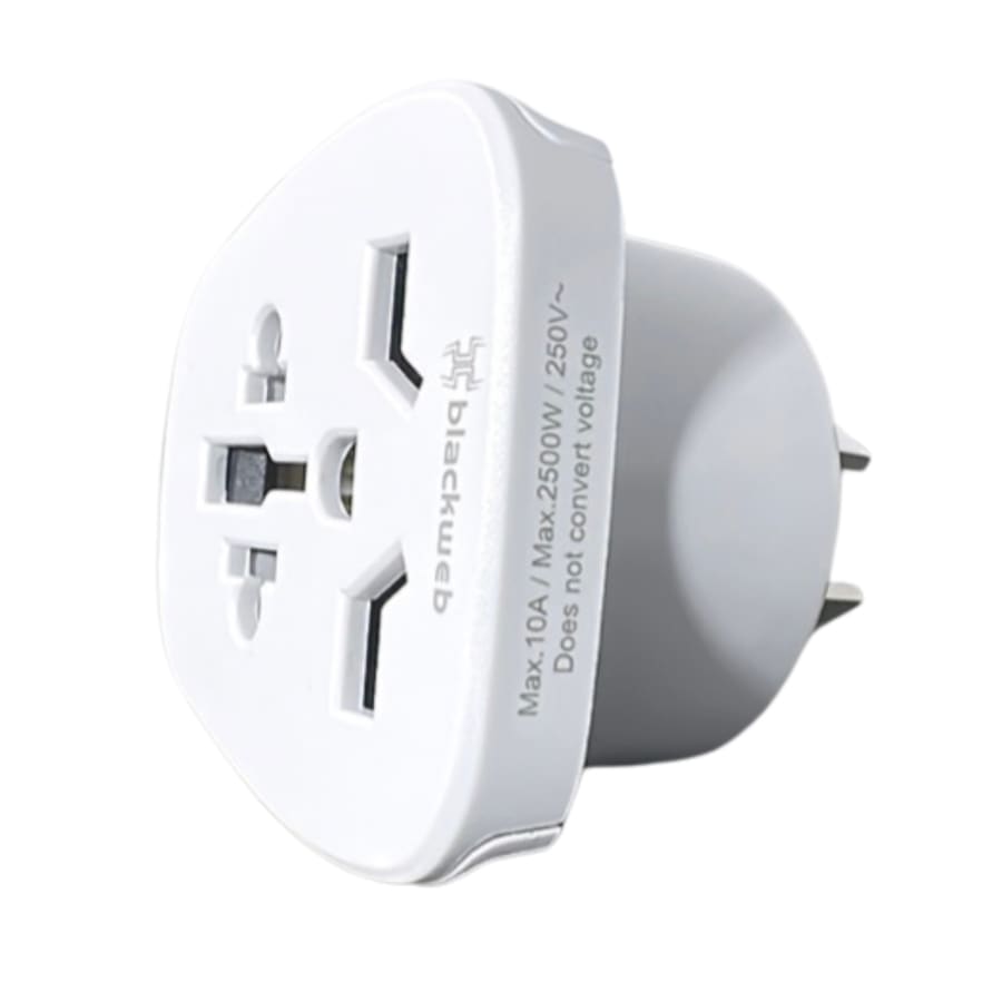 All In One Travel Blackweb Adapter BK01 Wall Plug (USA & UK to NZ & AUS) 9eight5