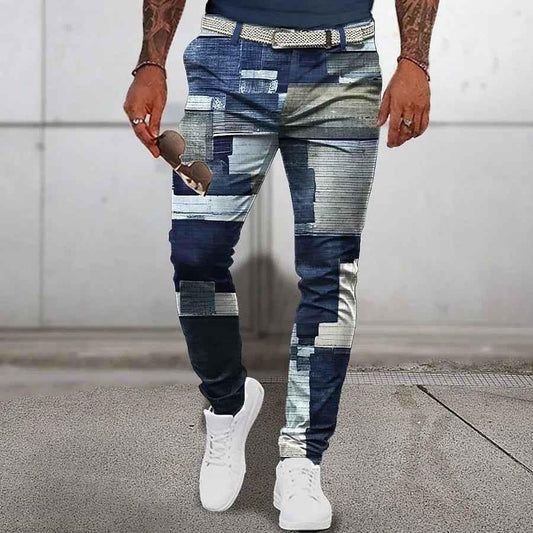 Bold Printed Men's Pants