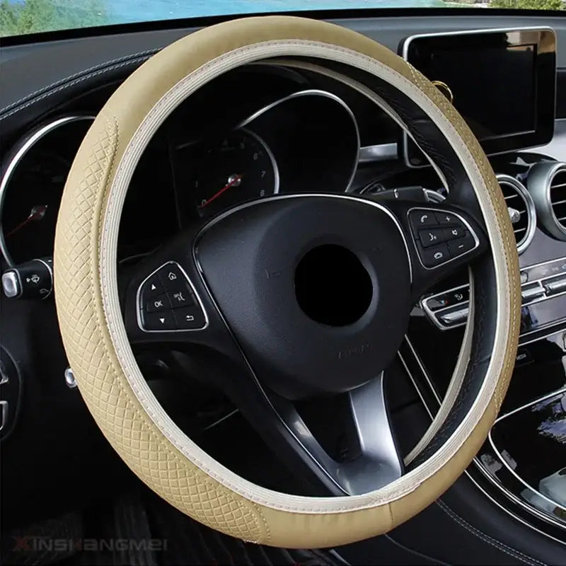 Braided Steering Wheel Cover (different colours available) Habicare