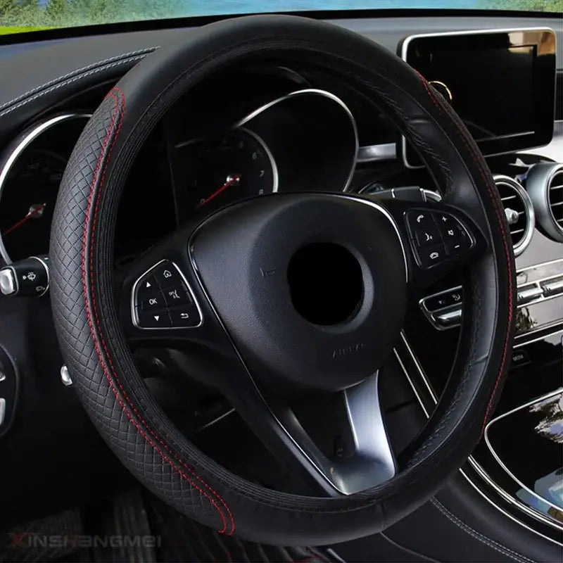 Braided Steering Wheel Cover (different colours available) Habicare