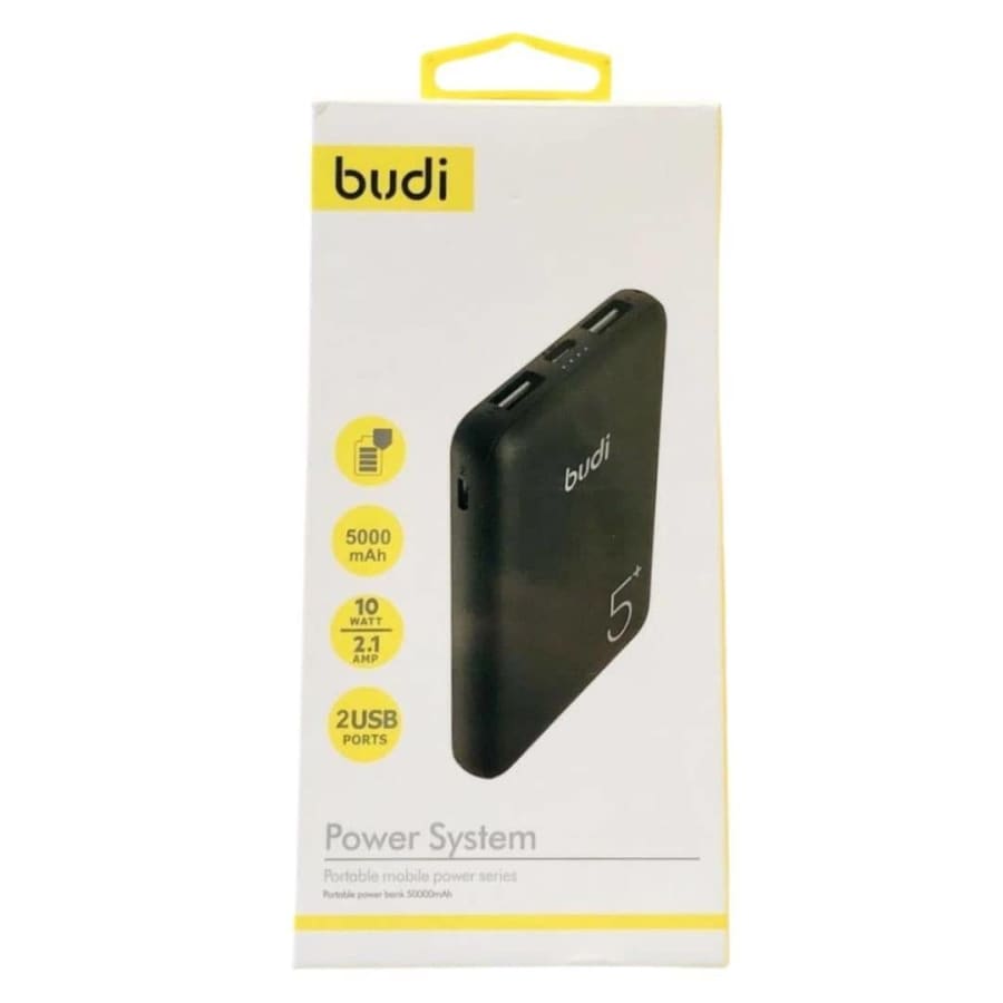 Budi 5,000 mAh Power Bank 9eight5