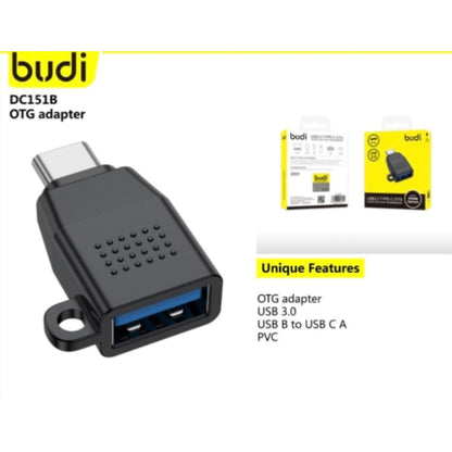USB 3.0 Type-C OTG Budi Adapter DC151B - ShopHub