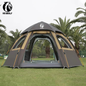 Large Hexagon Double-Layer Waterproof Camping Tent ECOTREK
