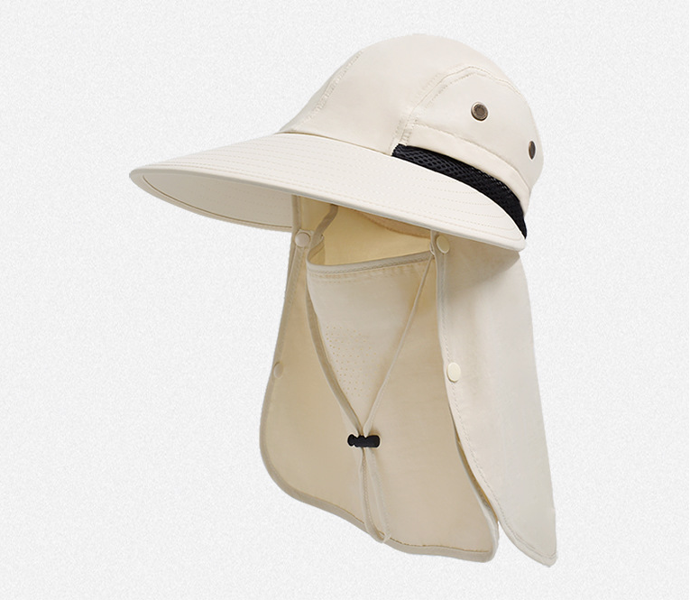 Sun Hats Wide Brim Bucket Outdoor Fishing Hiking Cap UV Protection dealonline.co.nz
