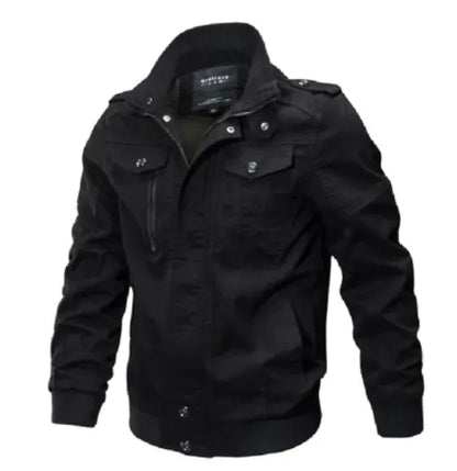 Tactical Flight Army Jacket - Military Bomber Jacket with Cotton Construction | Plus Size Available - ShopHub