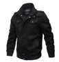 Tactical Flight Army Jacket - Military Bomber Jacket with Cotton Construction | Plus Size Available - ShopHub