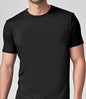 Solid Casual Short-Sleeve Crewneck T-Shirt