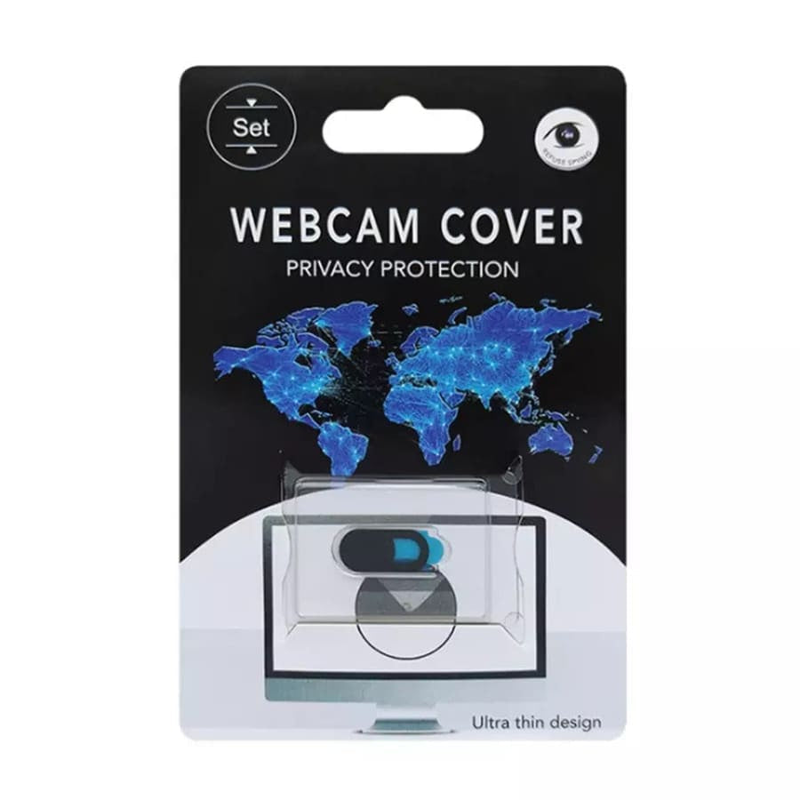 9eight5 camera lens cover screen protector on a webcam, providing protection for a monitor's camera lens.