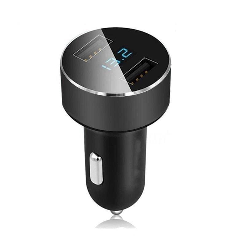 Car Charger with LED Voltmeter Display 9eight5