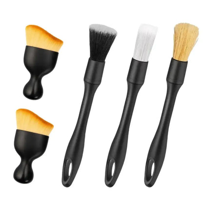 Car Detailing Brush Set (4–5PCS) Habicare