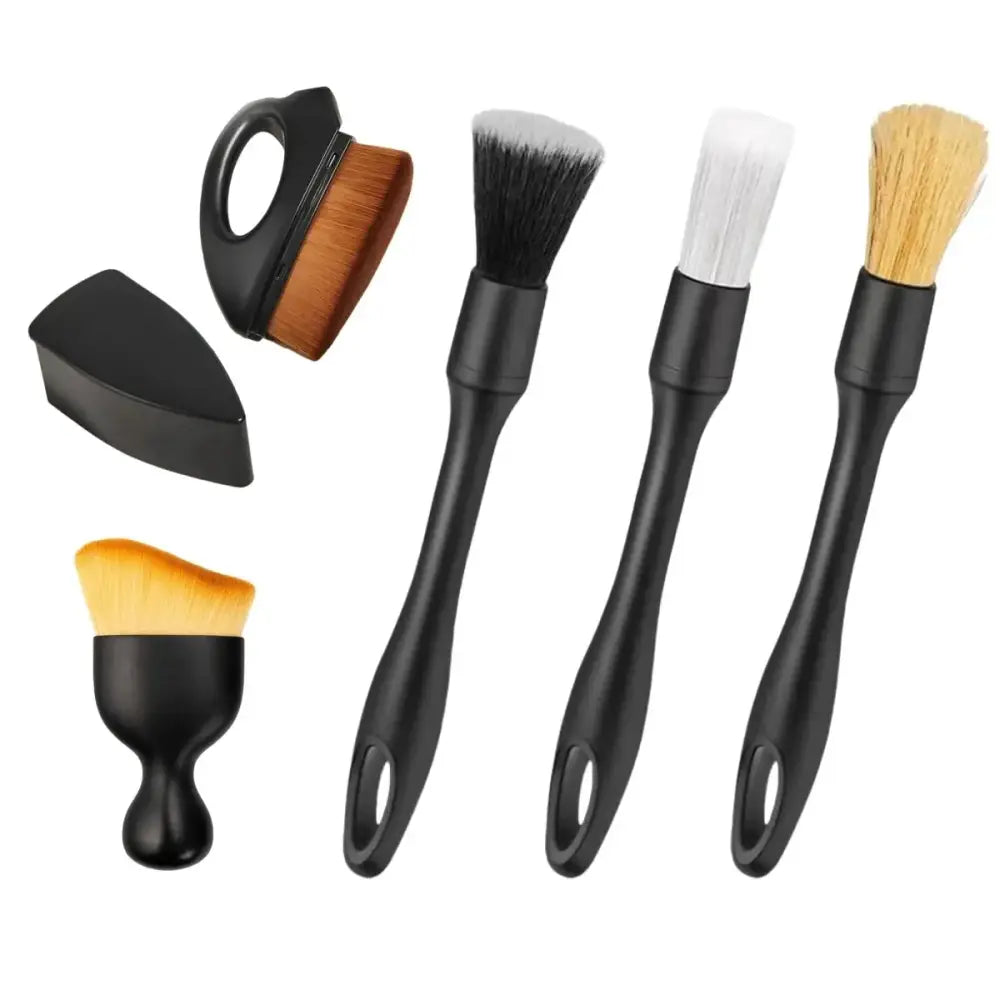 Car Detailing Brush Set (4–5PCS) Habicare
